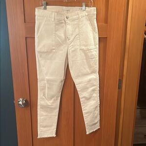LOFT White Skinny Jeans Modern Fit